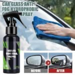 Avantara Creation Glass Anti Fog Spray Spray All Purpose Defogger For Windshields and Mirrors Multi Purpose Car Windscreen Multi Surface Use Eyewear Mirrors Helmet Visor Bedroom (Pack Of 1 Pcs) - Image 2