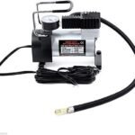 Avantara Creation Heavy Duty 12v Metal Air Compressor Electric Car Pump Portable Tire Tyre Inflator Cooper Winding Pump car with Pressure Gauge for Car Trucks Bus Bike (Pack Of 1 Pcs)