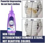 Anubhav Janni All Color Stain Remover For Clothes Color For  Multi Purpose Roll Bead Fabric Cotton Linen Polyester Blended Fabric Denim Down Jacket Strip Down Pan Instant (Pack Of 2 Pcs) - Image 5