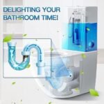 Anubhav Janni Toilet Bowl Cleaner Tablet Automatic Tablets Stain Remover Bathroom Flush Tank Blue Tab Cleaning Long Lasting Deodorizing Freshening Powerful Removal (Set Of 10) - Image 3