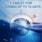 Anubhav Janni Toilet Bowl Cleaner Tablet Automatic Tablets Stain Remover Bathroom Flush Tank Blue Tab Cleaning Long Lasting Deodorizing Freshening Powerful Removal (Set Of 10) - Image 7