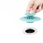 Anubhav Janni Silicon Sink Stopper Hair Catcher Drain Stopper Flex Silicone Strainer for Shower Bathtub Tub Floor Drain Kitchen Plug Sealer Kitchen Bathroom Water Bathtub (Pack Of 2 Pcs)