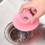 Anubhav Janni Silicon Sink Stopper Hair Catcher Drain Stopper Flex Silicone Strainer for Shower Bathtub Tub Floor Drain Kitchen Plug Sealer Kitchen Bathroom Water Bathtub (Pack Of 2 Pcs) - Image 4