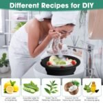 Anubhav Janni Silicone Ice Bowl Face Bath for With Built In Tray Collapsible Facial Small Reusable Cold Plunge Basin Is Portable Perfect Home Use Camping Travel Spa Tool (Pack Of 1 Pcs) - Image 4