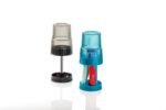 Anubhav Janni Multipurpose Toothbrush Holder Modern with Cup Ribbed Design Turquoise Blue  Clear Chrome Stand Bathroom Organizer Toothpaste Dispenser Stand For Manual (Pack Of 1 Pcs) - Image 2