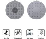 Anubhav Janni Round Bathroom Foot Mat Bath mat Floor mats Anti Slip for Rubber Shower Massager Non Grip Suction Cups Soft Absorbent And Non Slip Bathroom Shower Toilet (Pack Of 1 Pcs) - Image 2