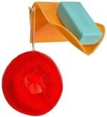 Anubhav Janni Wall Mounted Soap Holder Plastic Holder for Bathroom Self Adhesive Wall Mounted Case Essential Accessories Items Durable Space Saving Strong Adhesive Ideal Kitchen (Pack Of 1 Pcs)
