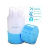 Anubhav Janni 3 In 1 Plastic Shampoo Bottle In Leak Proof Travel bottle Set Small Empty Liquid Containers for Make up Cosmetic Toiletry Lotion Body wash Squeezable Refillable (Pack Of 1 Pcs) - Image 4
