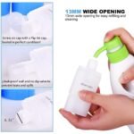 Anubhav Janni 3 In 1 Plastic Shampoo Bottle In Leak Proof Travel bottle Set Small Empty Liquid Containers for Make up Cosmetic Toiletry Lotion Body wash Squeezable Refillable (Pack Of 1 Pcs) - Image 5