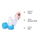 Anubhav Janni 3 In 1 Plastic Shampoo Bottle In Leak Proof Travel bottle Set Small Empty Liquid Containers for Make up Cosmetic Toiletry Lotion Body wash Squeezable Refillable (Pack Of 1 Pcs) - Image 7