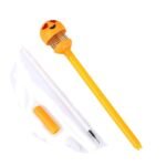 Anubhav Janni Smiley Emoji Pen Pens Cute Face Writing Kids Students Fun Stationery School Office Homework Journaling Gifting Creative Expression Smooth Ink Cutest Bright Emoji (Pack Of 2 Pcs)