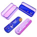 Anubhav Janni Space Stationary Kit Kids Pencil Case Set Stationery With Box Theme Galaxy Design School Supplies Combo Birthday Return Gift Cartoon Printed kit Case For Girls Boys (Set Of 1) - Image 6