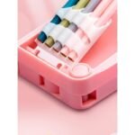 Anubhav Janni Magnetic Pencil Box For Kids Branded Unicorn Theme Kids Space Boys Girls Stationery Box Buttons Operated For Multifunctional Kid Geometry Multi Function Organizer (Pack Of 1 Pcs) - Image 6
