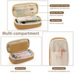 Anubhav Janni Special Pencil Pouch Mincerfit Canvas Case For Girls Boys Large Aesthetic Expandable Special Pen Bag Stationery Storage Organizer Compartments School Office (Pack Of 1 Pcs) - Image 4