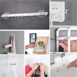 Anubhav Janni Bolt Sticker Self Adhesive Wall Screw Hook Punch-Free Wall-Mounted Transparent No Nails Drill Waterproof for Bathroom Kitchen Home Hanging ( pack of 20 ) - Image 2