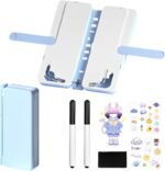 Anubhav Janni Book Holder Stand And Pencile Box Plastic Pencil With Multifunctional Quicksand Case Organizer Page Clips School Study Desk Office Travel Use Foldable Reading (Pack Of 1 Pcs)