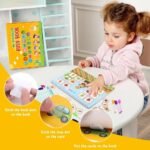 Anubhav Janni My Preschool Busy Book Activities Montessori Educational Toys For Old Toddler Travel Learning Binder Velcro Quiet Activity Kids Gift Fine Motor Skill Sensory Play (Pack Of 1 Pcs) - Image 4