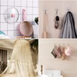 Anubhav Janni Wall Hook Hanger Sticker Adhesive Hooks Heavy Duty Nail-Free Wall Hooks Reusable Stainless Steel Sticky Hangers for Kitchen Bathroom Towels Utility Ceiling ( pack of  20 ) - Image 6