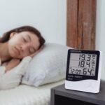 Anubhav Janni Htc Clock Room Thermometer With Humidity Incubator Meter And Accurate Temperature Indicator Wall Mounting LCD Digital Monitor Outdoor Indoor Clock Home Office (Pack Of 1 Pcs) - Image 2