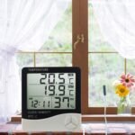 Anubhav Janni Htc Clock Room Thermometer With Humidity Incubator Meter And Accurate Temperature Indicator Wall Mounting LCD Digital Monitor Outdoor Indoor Clock Home Office (Pack Of 1 Pcs) - Image 8
