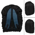 Anubhav Janni Waterproof Bag Cover Rain for Backpack Bags Rainproof Dust Proof Protector Elastic Adjustable Trekking Laptop School Luggage with Pouch Free Size ( pack of 1 ) - Image 2