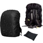 Anubhav Janni Waterproof Bag Cover Rain for Backpack Bags Rainproof Dust Proof Protector Elastic Adjustable Trekking Laptop School Luggage with Pouch Free Size ( pack of 1 ) - Image 3