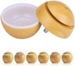Anubhav Janni Wooden Humidifier Cool Mist Humidifiers Essential Oil Diffuser Aroma Air with Colorful Change for Car Office Babies humidifiers Home air humidifier Room Humidifire ( pack of 1 ) - Image 9
