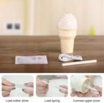 Anubhav Janni Ice -Cream Humidifier ice Cream Shape humidifier air freshener for Home Office carIce with Soft LED Glow Aroma Diffuser Quiet Ultrasonic Mist Output Compact  Bedroom ( pack of 1 ) - Image 7