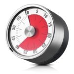 Anubhav Janni Mechanical Timer Kitchen Timer Twist N Time Magnetic Visual All Purpose Multi Use Countdown Perfect for Class Rooms Cooking Study Fitness Teaching Magnetic Visual (Pack Of 1 Pcs)