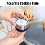 Anubhav Janni Mechanical Timer Kitchen Timer Twist N Time Magnetic Visual All Purpose Multi Use Countdown Perfect for Class Rooms Cooking Study Fitness Teaching Magnetic Visual (Pack Of 1 Pcs) - Image 2