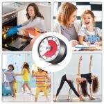Anubhav Janni Mechanical Timer Kitchen Timer Twist N Time Magnetic Visual All Purpose Multi Use Countdown Perfect for Class Rooms Cooking Study Fitness Teaching Magnetic Visual (Pack Of 1 Pcs) - Image 9