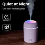 Anubhav Janni H2o Colorful Humidifier for Room Moisture Aroma Diffuser Home Mist Maker Cool Humidifier Small Quiet Air Ultrasonic Essential Oil Electric Portable ( pack of 1 ) - Image 5