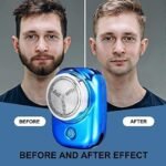 Anubhav Janni Mini Electric Shaver for Man Portable Shaving Machine Pocket Size Clean Shave Trimmer Men Foil Type-C Fast Charging Wet and Dry Use Home ( pack of 1 ) - Image 5
