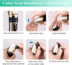 Anubhav Janni Dog Trimmer for Hair Cutting | Cordless Pet Dogs Cats Low Noise Professional Shih Tzu Persian Cat Grooming Complete Kit Pet Kit Quiet Labrador German Shepherd ( pack of 1 ) - Image 5