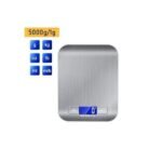 Anubhav Janni Digital Kitchen Scale Weighing Machine for Food Digital Home with High-Precision Sensors Tare Function Multi-Unit Measurement LCD Display Stainless Steel ( pack of 1 ) - Image 5