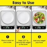 Anubhav Janni Digital Kitchen Scale Weighing Machine for Food Digital Home with High-Precision Sensors Tare Function Multi-Unit Measurement LCD Display Stainless Steel ( pack of 1 ) - Image 7