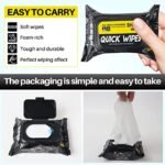 Anubhav Janni Shoe Cleaner Wipes of Portable Sneakers Quickly Remove Dirt Stains These Disposable Cleaning Can Be Used On Footwear Shoe Sneaker Quick for Shoes ( pack of 1 ) - Image 5