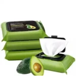 Anubhav Janni Green Makeup Removing Disposable Wipes Clean Glow Remover with Face Wet Aloe Vera Cucumber Vitamin E for Deep Cleansing Moisturising Fresh Looking Skin Moisturizing ( pack of 1 )