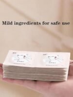 Anubhav Janni Nail Polish Remover Wipes Paint Wet Pads Enamel Removal Tissue nail wipes that prevent skin and nails Fast Remove with Nutrition Oil (pack of 1) - Image 4