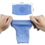 Anubhav Janni Baby Knee Pad Pads Protector With Anti Slip Crawling Gel Pairs For Toddlers Elbow Protector Anti Slip Silicone Dots Support Walking Soft Stretchable Breathable Leg (2 Pair) - Image 5