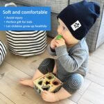 Anubhav Janni Baby Knee Pad Pads Protector With Anti Slip Crawling Gel Pairs For Toddlers Elbow Protector Anti Slip Silicone Dots Support Walking Soft Stretchable Breathable Leg (2 Pair) - Image 7