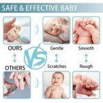 Anubhav Janni Baby Nail Trimmer With 6 Grinding Newborn Electric Safe File Baby Cutter New Born Light Pads For Toddler Toes and Fingernails Kids Care Polish Trim Multicolor File (Pack Of 1 Pcs) - Image 2