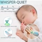 Anubhav Janni Baby Nail Trimmer With 6 Grinding Newborn Electric Safe File Baby Cutter New Born Light Pads For Toddler Toes and Fingernails Kids Care Polish Trim Multicolor File (Pack Of 1 Pcs) - Image 4