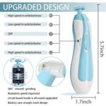 Anubhav Janni Baby Nail Trimmer With 6 Grinding Newborn Electric Safe File Baby Cutter New Born Light Pads For Toddler Toes and Fingernails Kids Care Polish Trim Multicolor File (Pack Of 1 Pcs) - Image 7