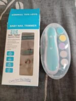 Anubhav Janni Baby Nail Trimmer With 6 Grinding Newborn Electric Safe File Baby Cutter New Born Light Pads For Toddler Toes and Fingernails Kids Care Polish Trim Multicolor File (Pack Of 1 Pcs) - Image 9