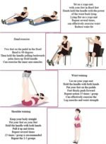 Anubhav Janni Pull Reducer Training Bands Tubes Body Pedal Exerciser Yoga Crossfit Exercise, Arm Tummy Building Resistance Bands Set Bands Tubes Men and WomenPull Puller Band Women ( pack of 1 ) - Image 8