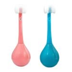 Anubhav Janni 3 Sided Childenrs Toothbrush Three For Kids Childrens Toothbrush Three Sided Training Soft Bristle Pc Manual For Childrens Kids Three Training Kids vietnam Training (Pack Of 1 Pcs)