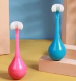 Anubhav Janni 3 Sided Childenrs Toothbrush Three For Kids Childrens Toothbrush Three Sided Training Soft Bristle Pc Manual For Childrens Kids Three Training Kids vietnam Training (Pack Of 1 Pcs) - Image 5