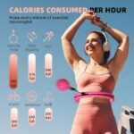 Anubhav Janni Hula Hoop for Adults Weight Loss – 24 Adjustable Knots Auto-Spinning Ball Quiet Detachable Infinity Fitness Women Men Plus Size Exercise Ring Adjustable Loss ( pack of 1 ) - Image 9