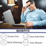 Anubhav Janni Jawline Exerciser Jaw Face and Neck - Define Your Jawline Slim Tone Look Younger Healthier Helps Reduce Stress Craving- Free Rop Hanger For neck Jawline ( pack of 1 ) - Image 5